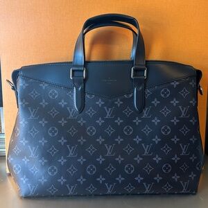 Louis Vuitton Black Monogram Briefcase